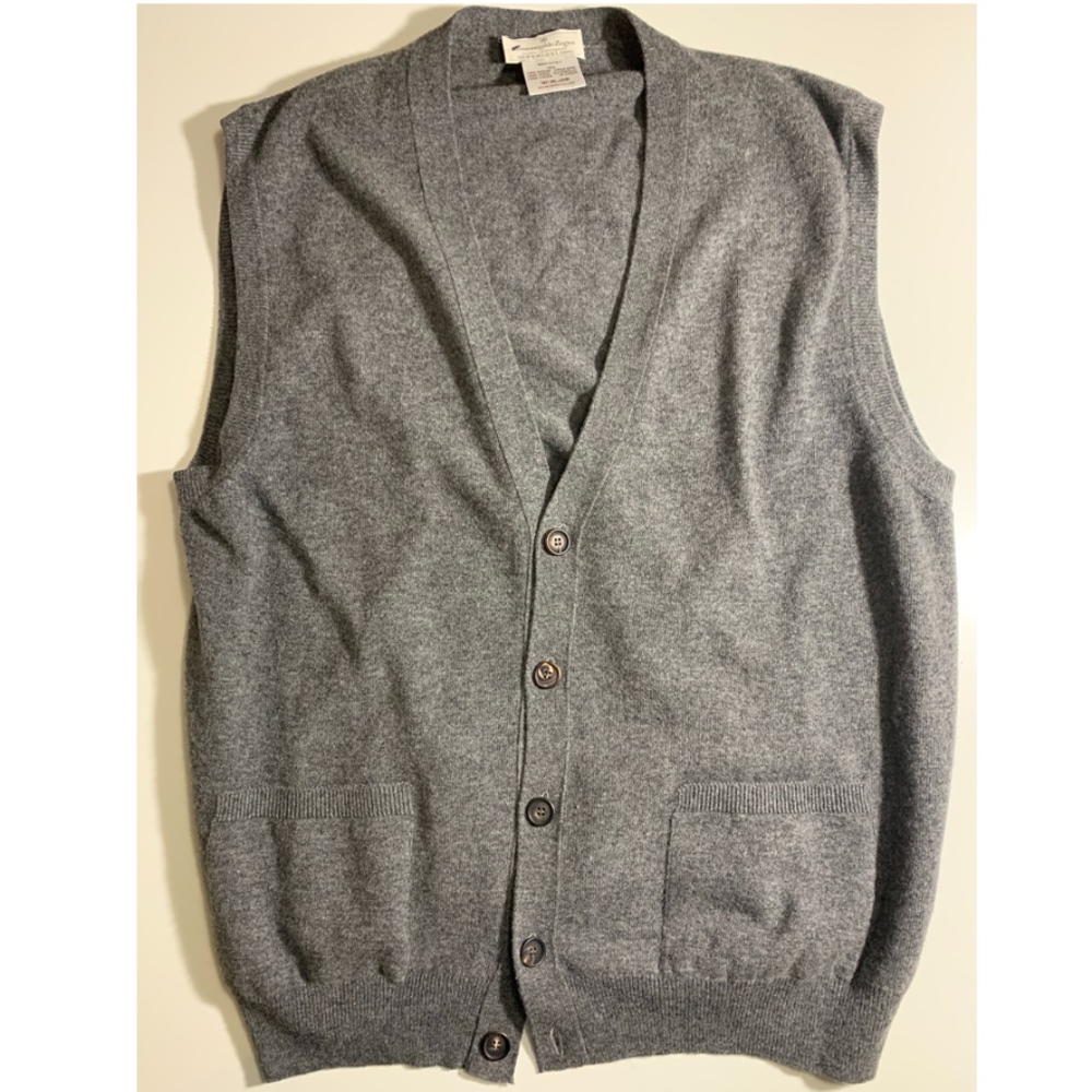 ERMENEGILDO ZEGNA Wool Cardigan Sweater Vest